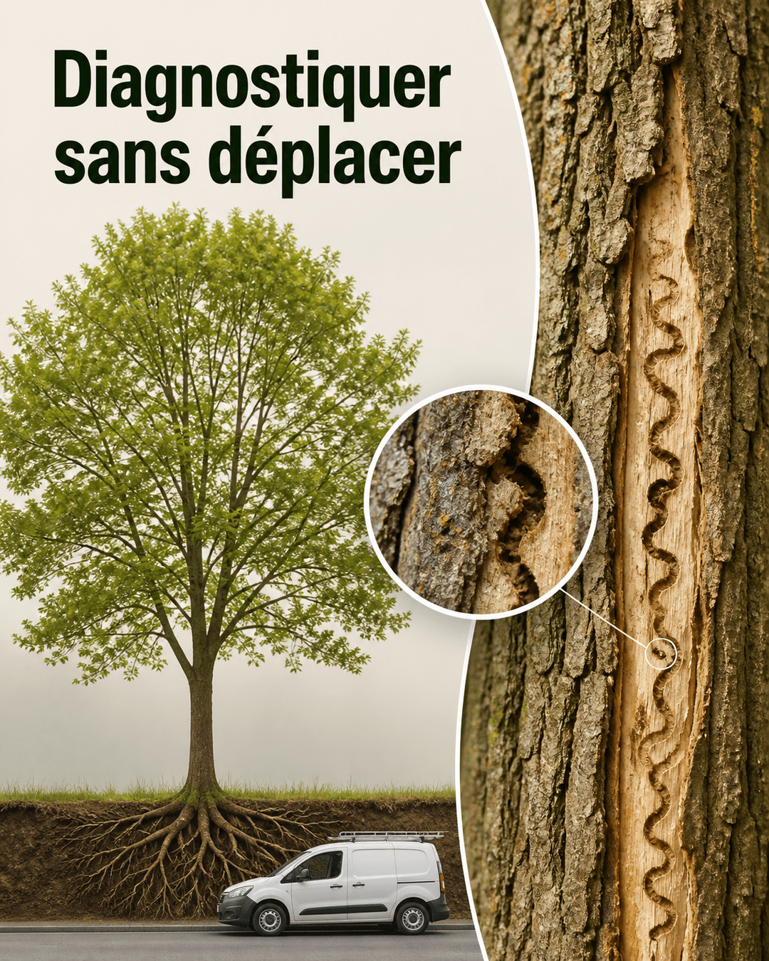 Un frêne affaibli mérite un diagnostic avant la tronçonneuse