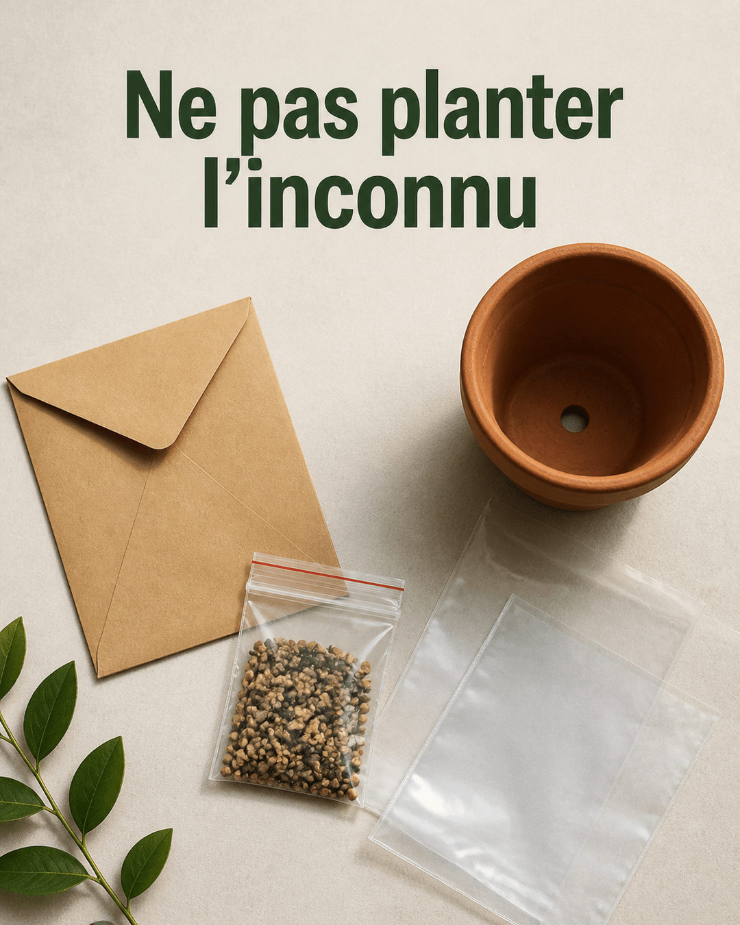 Un sachet de graines inattendu ne doit jamais finir dans le potager